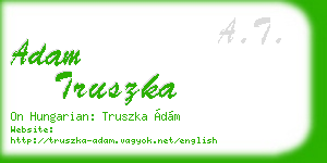 adam truszka business card
